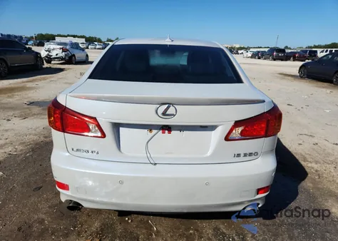2009 Lexus Is 250 из США, поврежденный, VIN JTHBK262192087592
